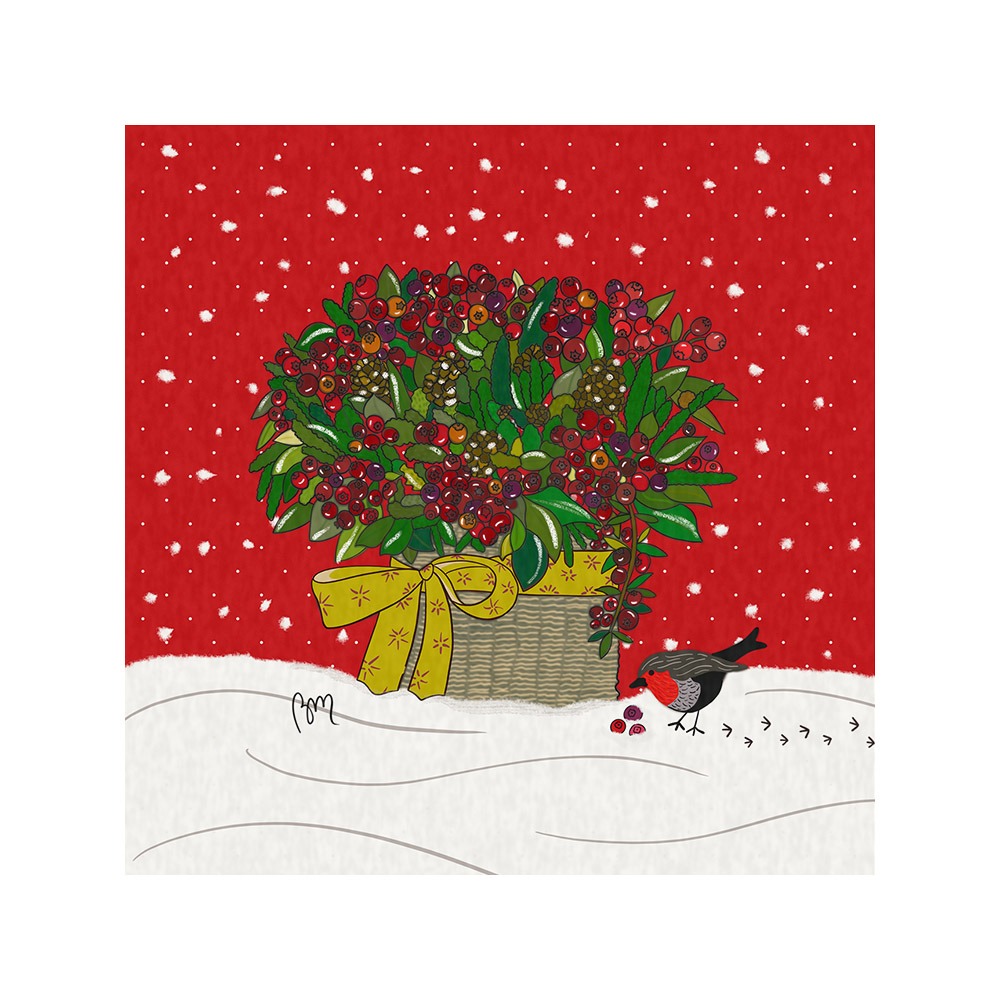 atelier-des-abcdaires-coupon-illustr-xs-no-l-vignette-velours-oiseau-rouge image 1
