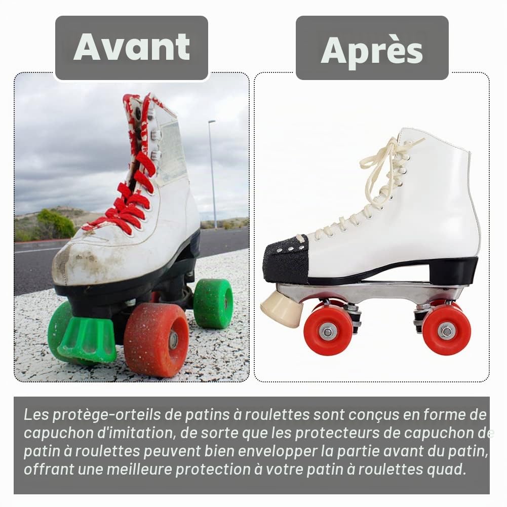 ahandmaker-toe-guard-roller-noir-similicuir-lot-2 image 5