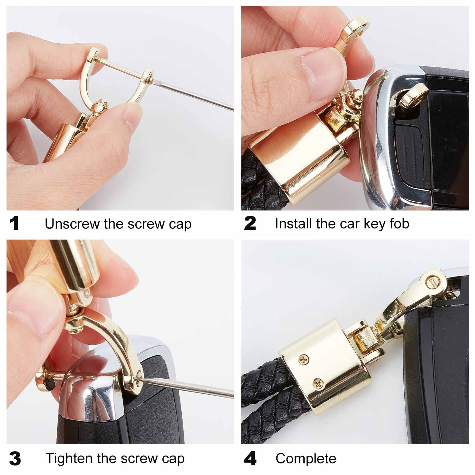 ahandmaker-porte-cl-s-cuir-fibre-carbone-x3-mousqueton image 3