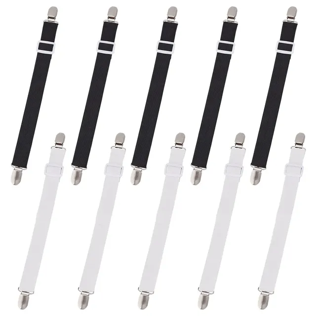 ahandmaker-sangles-drap-lit-clips-housse-lastiques-r-glables-10-pi-ces image 1
