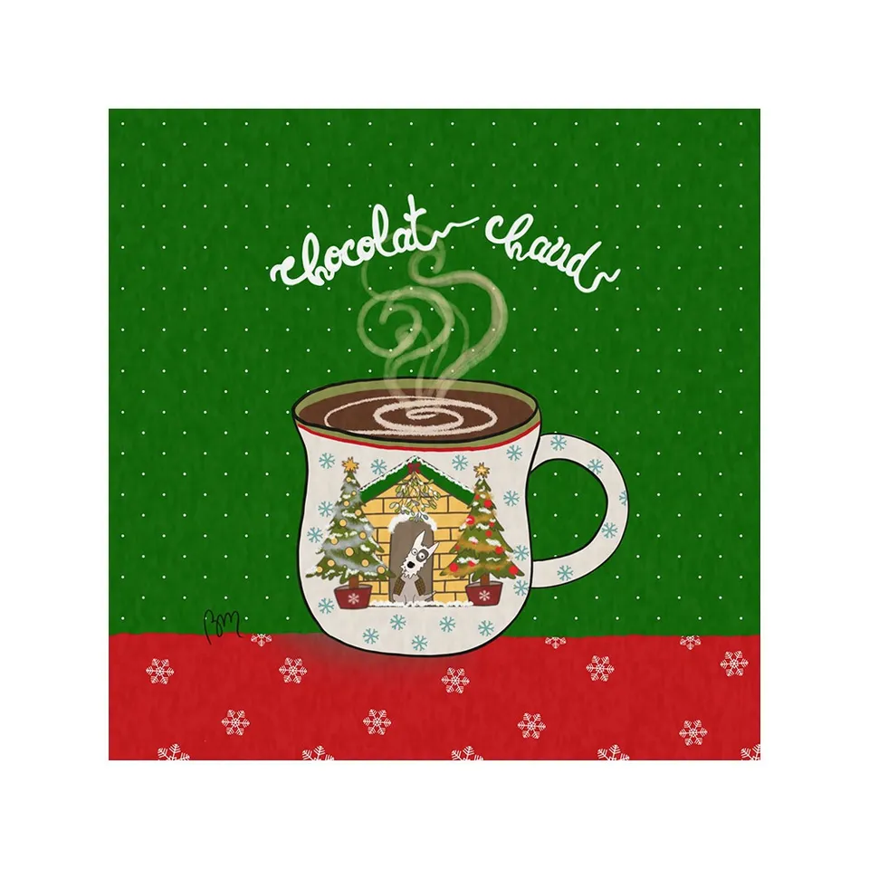 atelier-des-abcdaires-coupon-xs-no-l-tasse-chocolat-verte-velours image 1