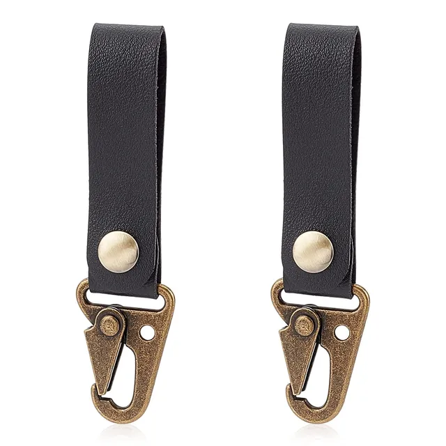 ahandmaker-keychain-porte-cl-s-tactique-molle-cuir-noir-lot-2 image 1