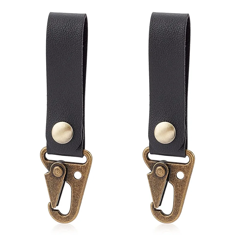 ahandmaker-keychain-porte-cl-s-tactique-molle-cuir-noir-lot-2 image 1