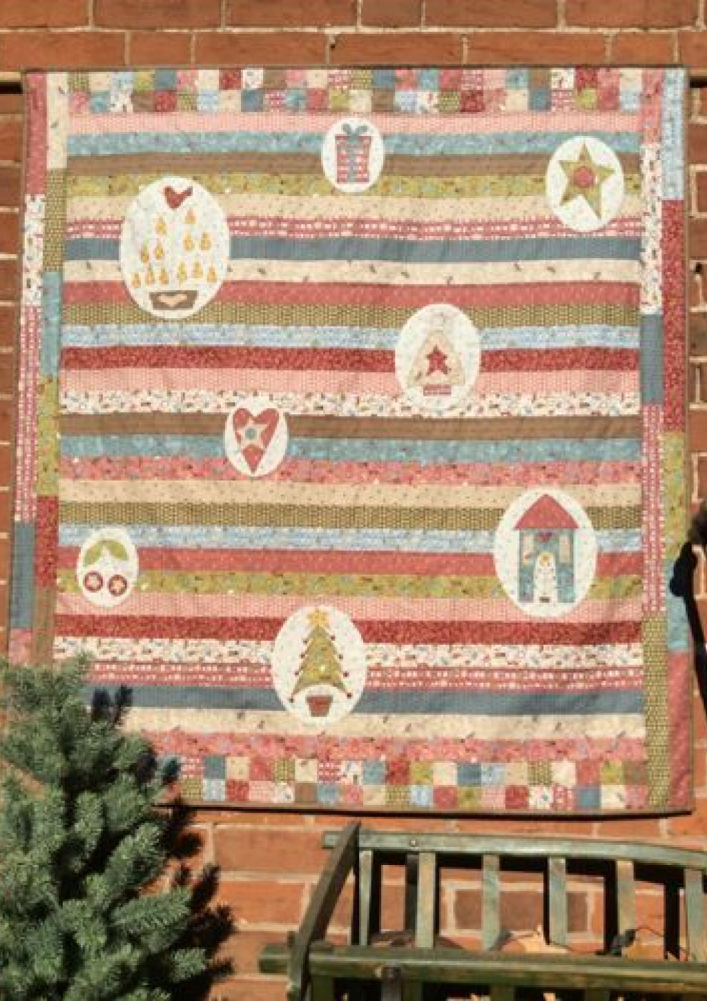 anni-downs-stitcheries-heart-of-christmas-patron-broderie-no-l image 1