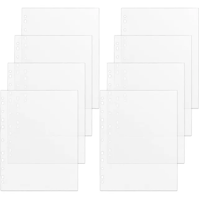 ahandmaker-office-study-pochette-discbound-transparente-lot-de-8 image 1