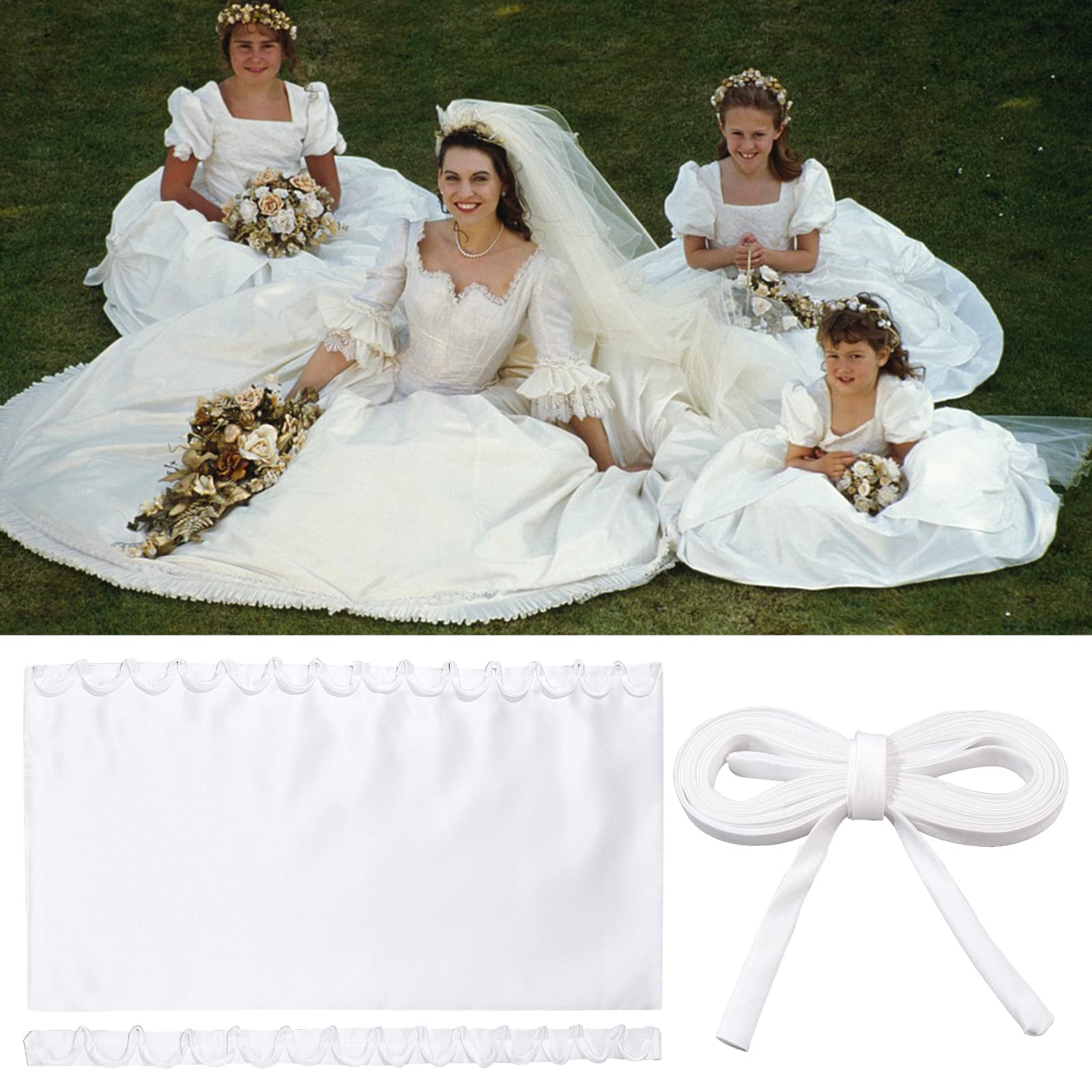 ahandmaker-kit-corset-robe-mari-e-satin-blanc-lacets image 6