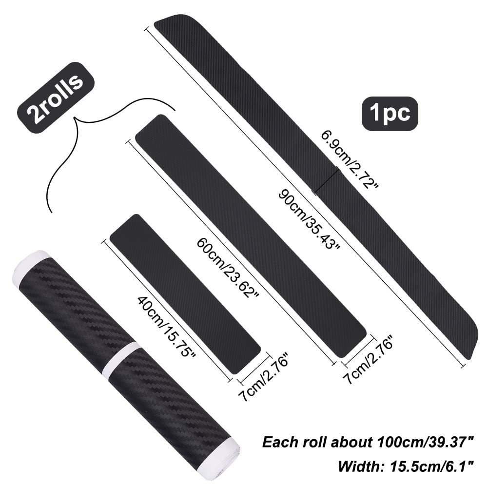 ahandmaker-household-protecteur-seuil-porte-voiture-noir-5-pcs image 2
