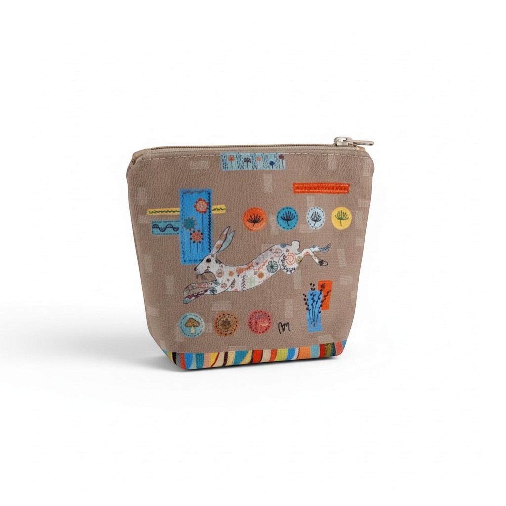 atelier-des-abcdaires-lapins-folk-beige-kit-couture-porte-monnaie image 2