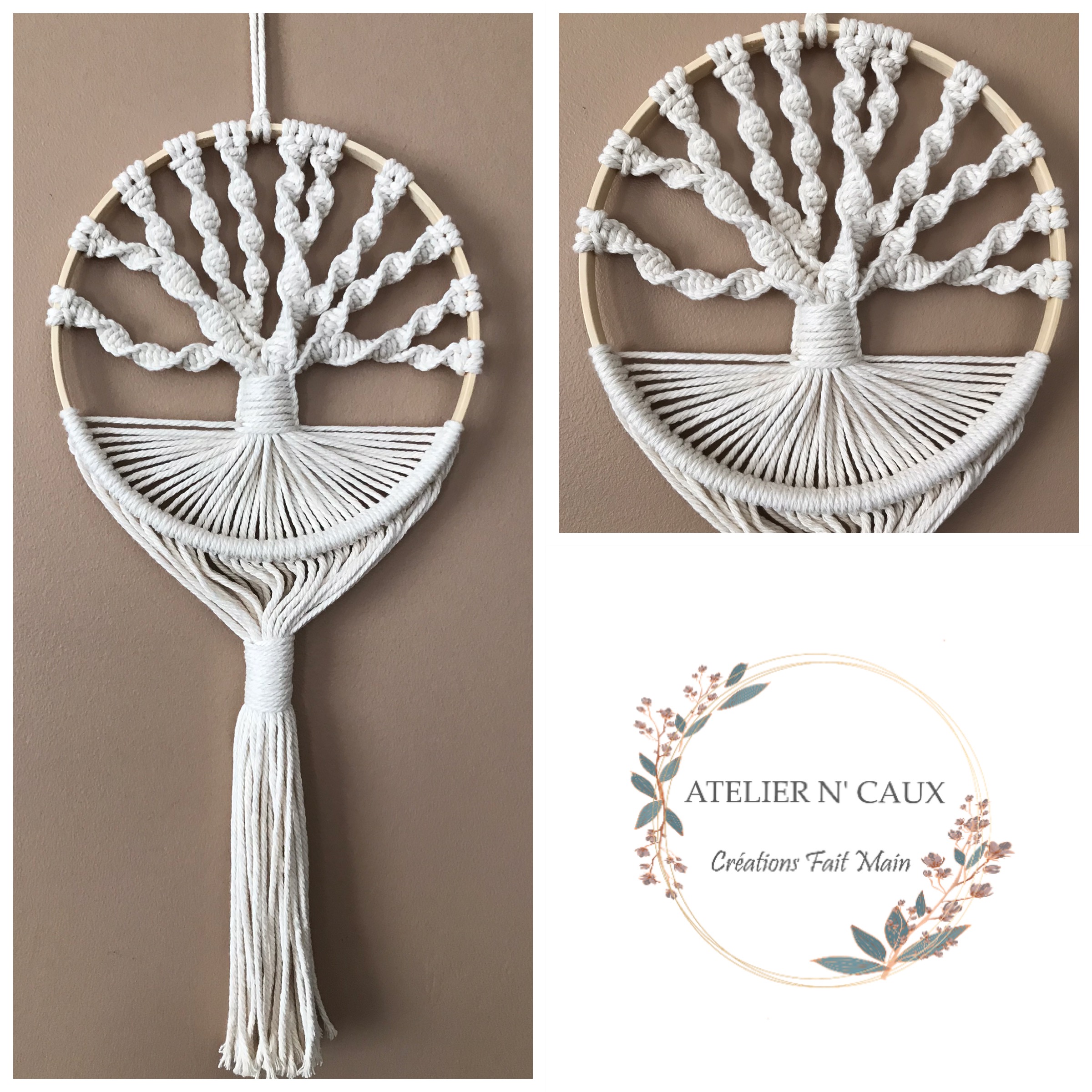 atelier-n-caux-arbre-de-vie-macram-espoir-beige-coton-45-cm image 1