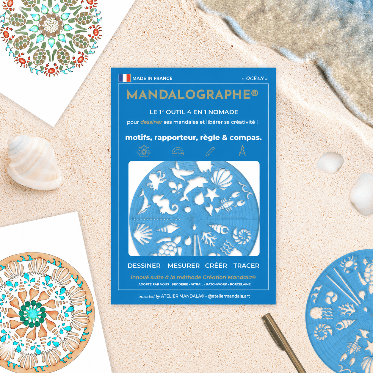 atelier-mandala-mandalographe-oc-an-outil-4-en-1-marin image 1
