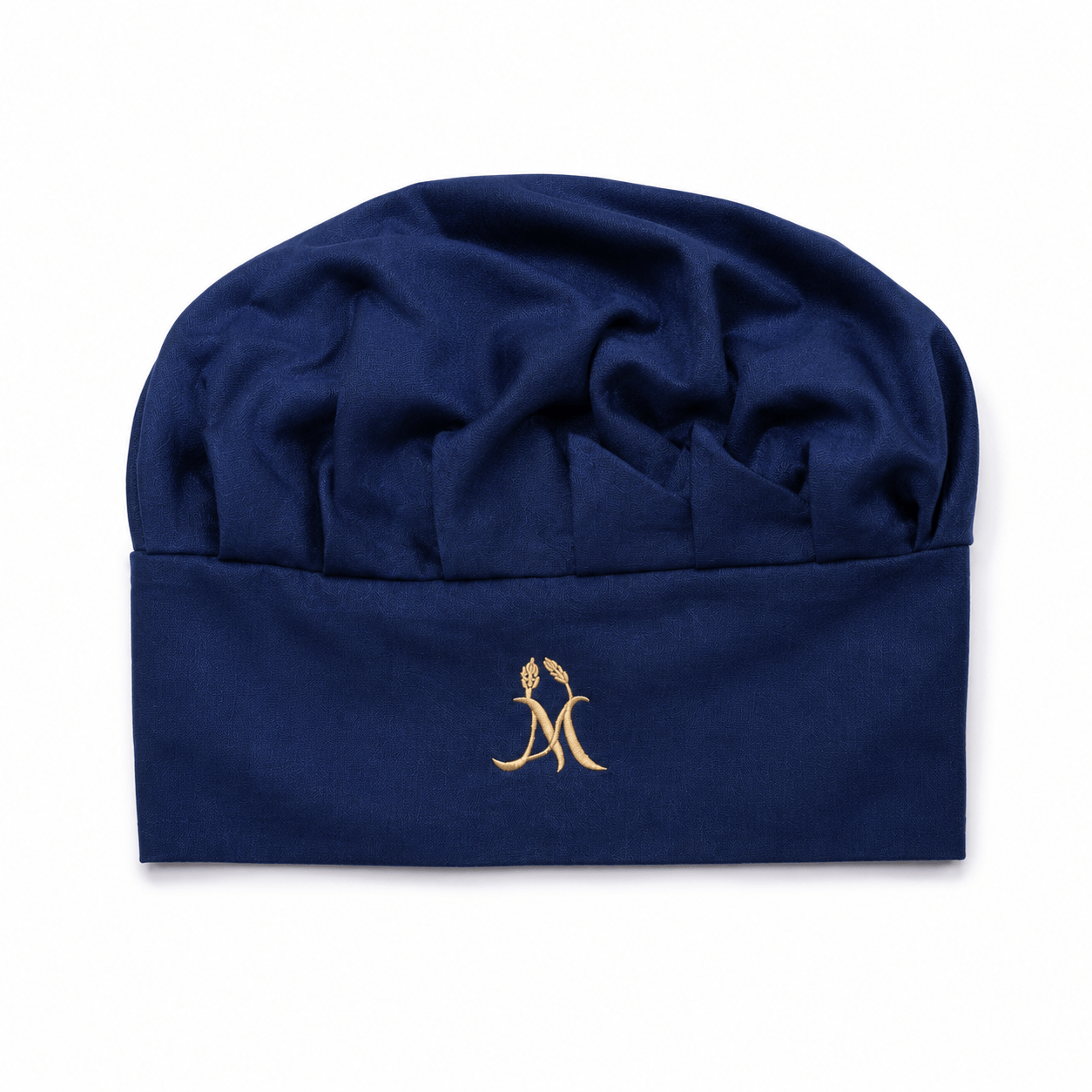 atelier-mandala-toque-de-chef-bleu-marine-brod-e image 2